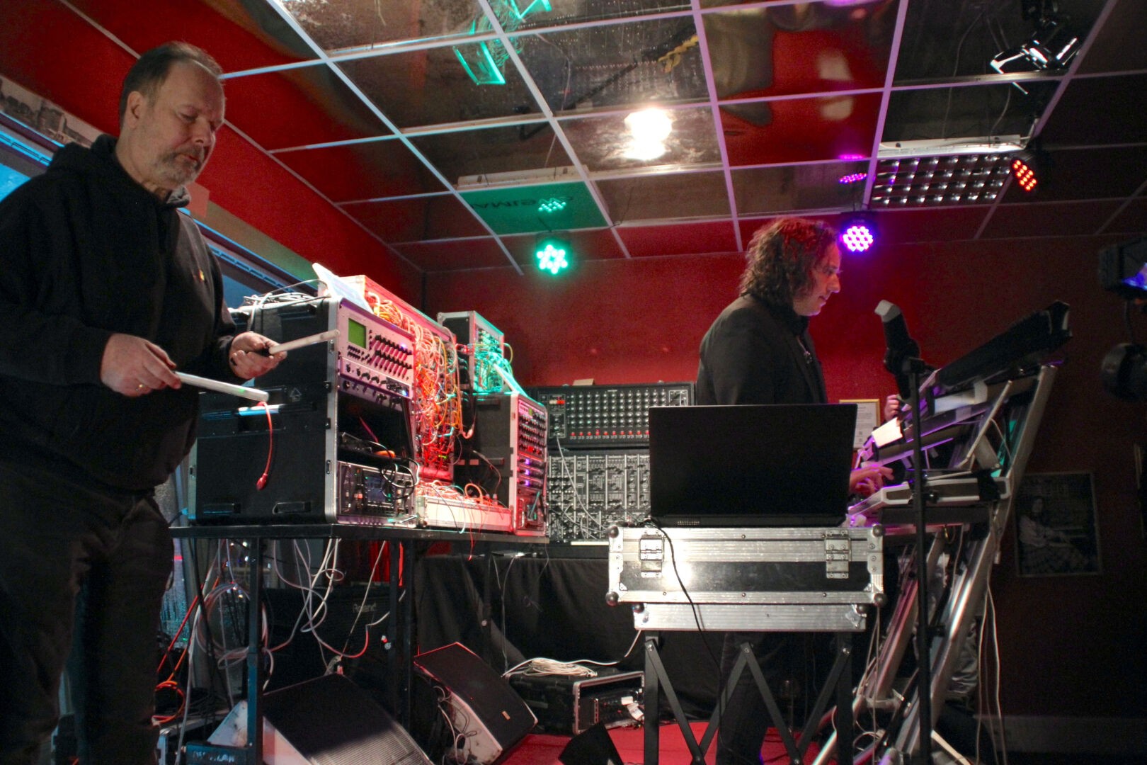 Performance by Pyrolator and Quaeschning. No audio included, sorry.