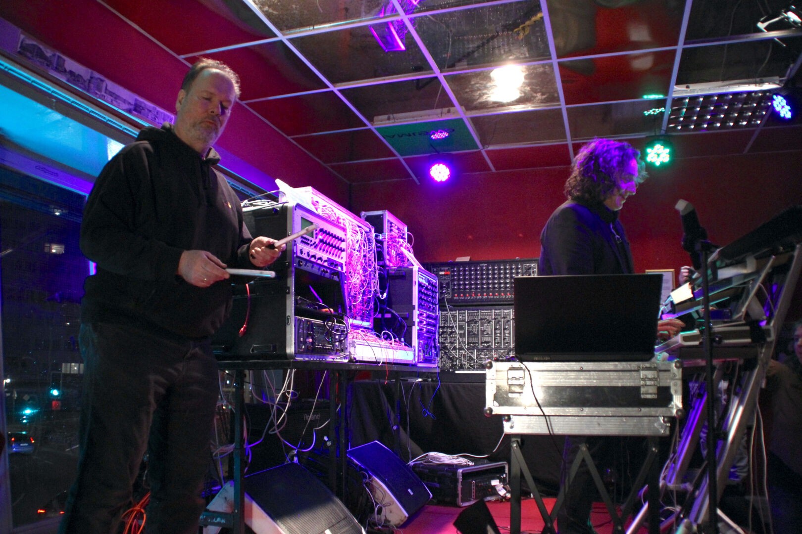 Performance by Pyrolator and Quaeschning. No audio included, sorry.