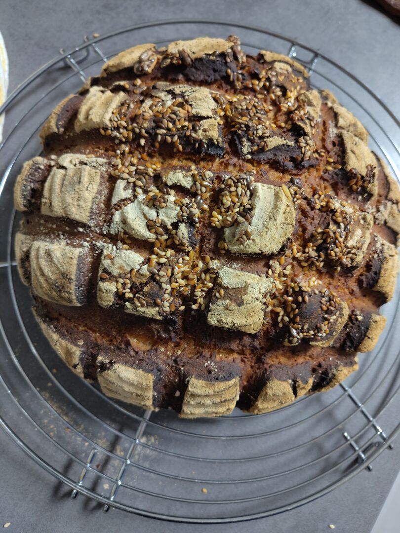 It is the first time I cut it like this.