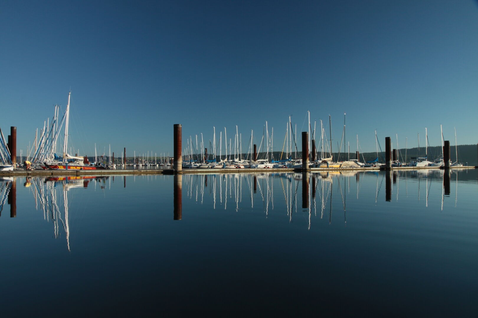 Reflections at the Brombachsee