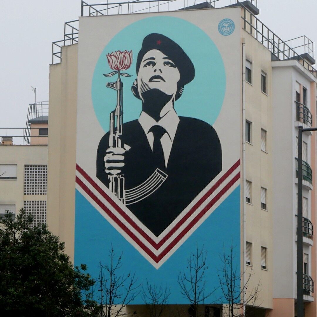 Shepard Fairey: Peace Guard