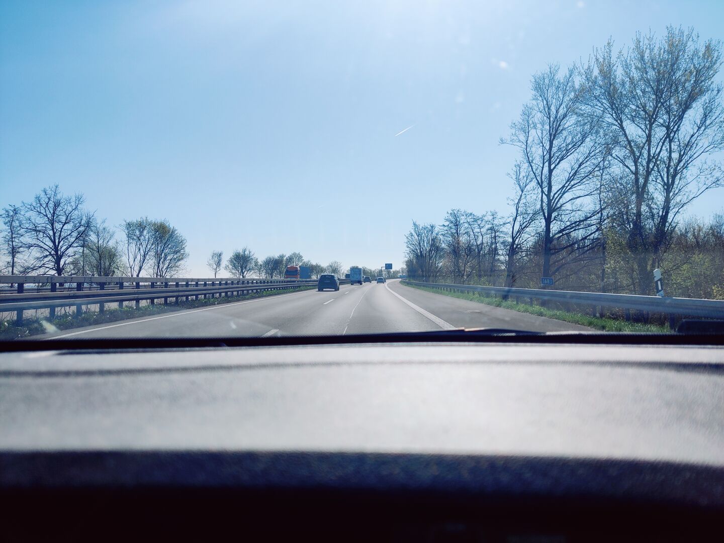 Perfect weather to drive