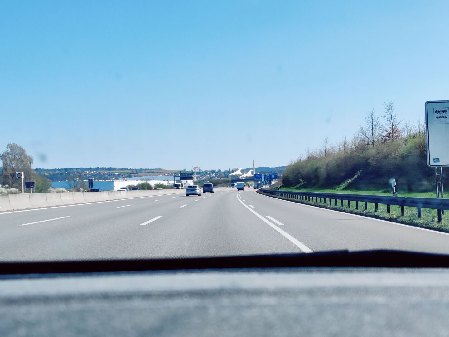 Perfect weather to drive