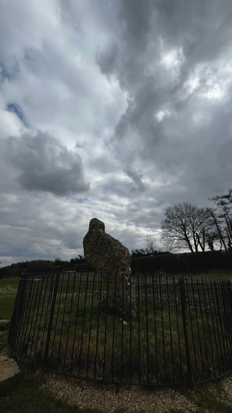 The King Stone, part of the Rollright Stones complex.