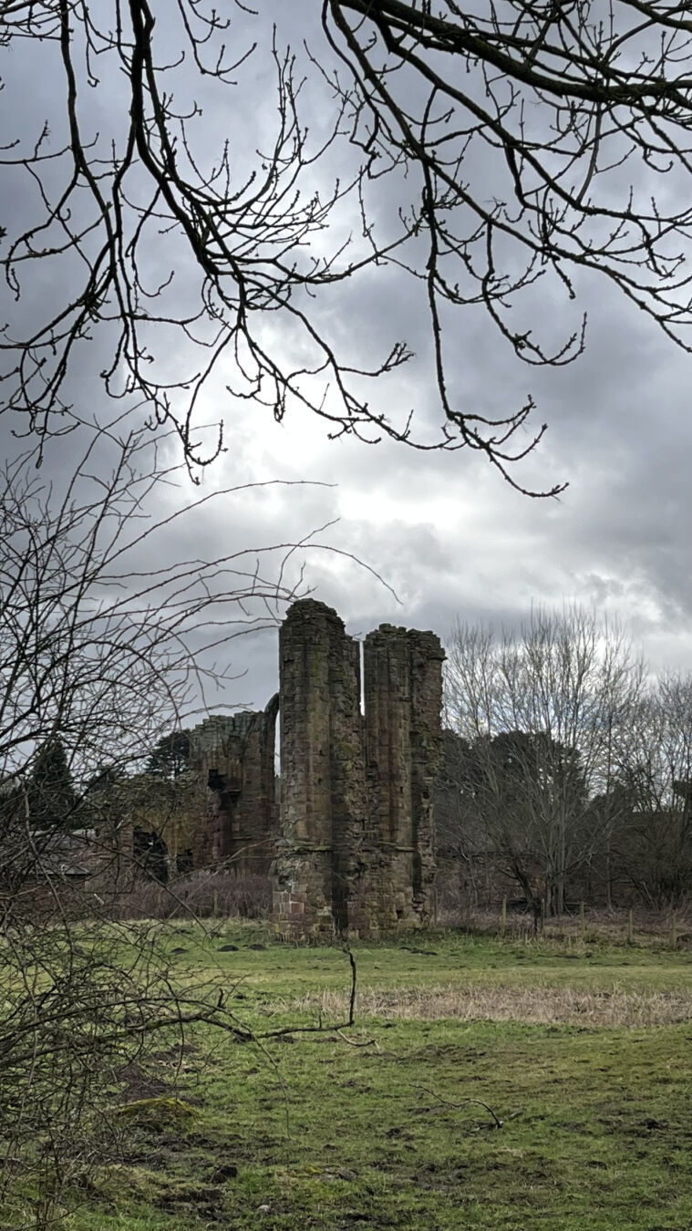 The ruins of Halesowen Abbey