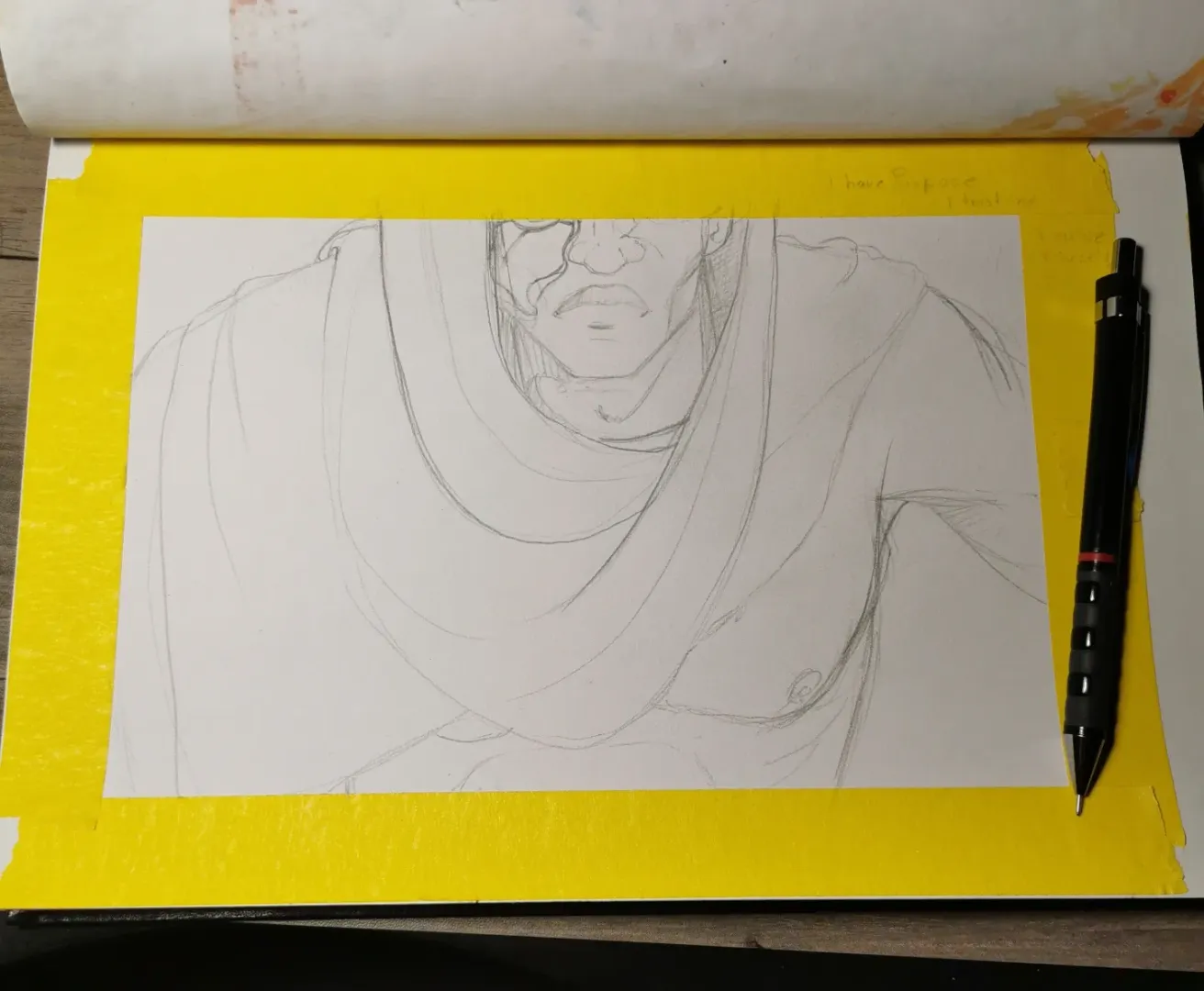 SketchPhase of the illustration