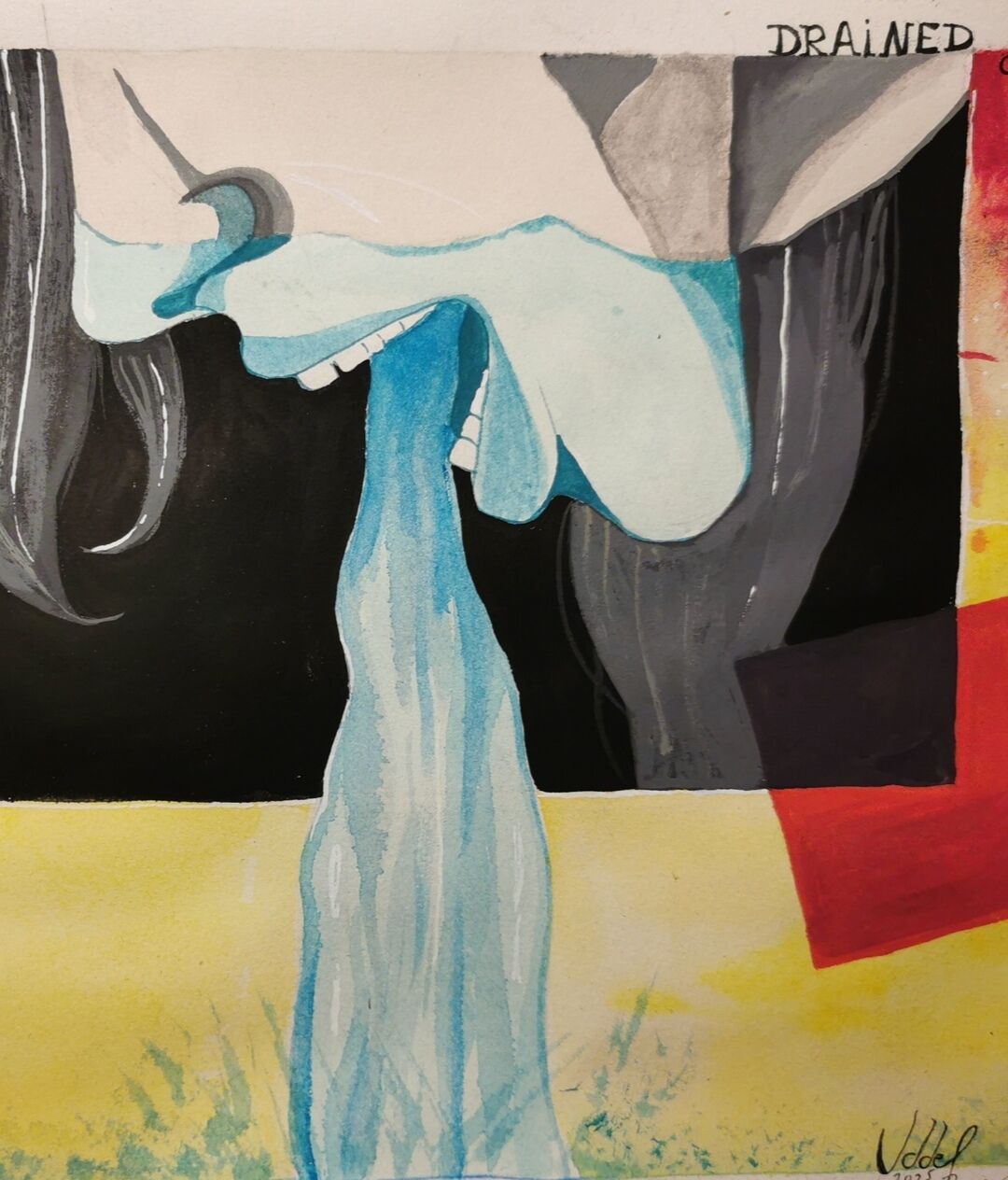 Close up of the face described in the first picture.